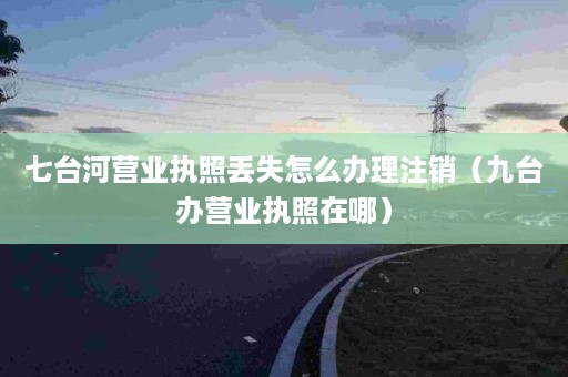 七台河营业执照丢失怎么办理注销（九台办营业执照在哪）