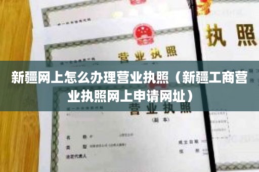 新疆网上怎么办理营业执照（新疆工商营业执照网上申请网址）