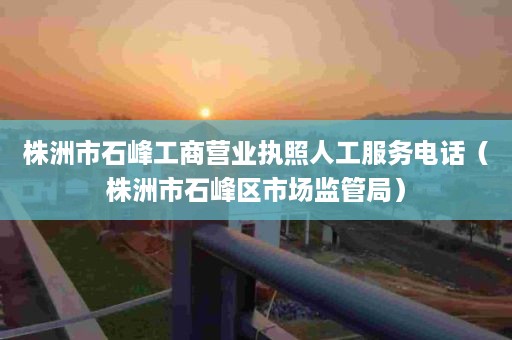 株洲市石峰工商营业执照人工服务电话（株洲市石峰区市场监管局）