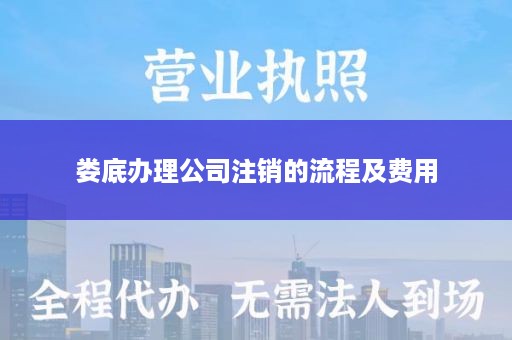 娄底办理公司注销的流程及费用