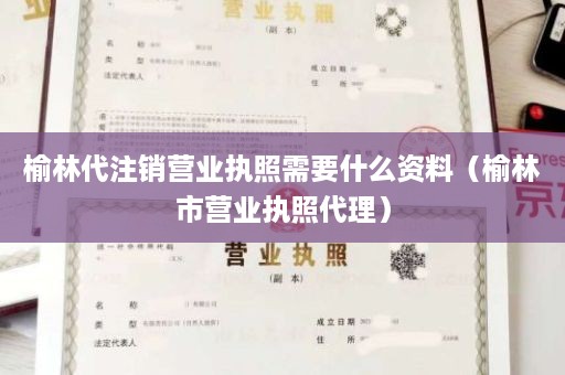 榆林代注销营业执照需要什么资料（榆林市营业执照代理）