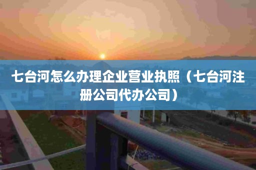 七台河怎么办理企业营业执照（七台河注册公司代办公司）