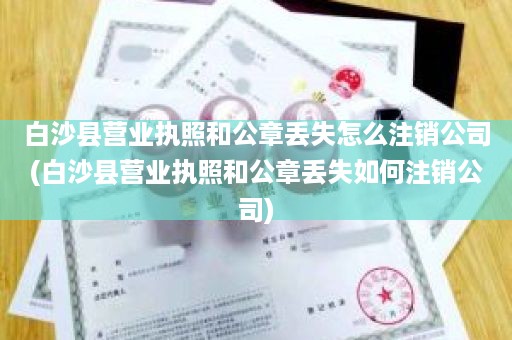 白沙县营业执照和公章丢失怎么注销公司(白沙县营业执照和公章丢失如何注销公司)