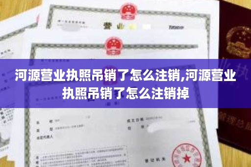 河源营业执照吊销了怎么注销,河源营业执照吊销了怎么注销掉