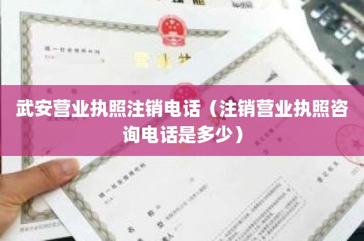 武安营业执照注销电话（注销营业执照咨询电话是多少）