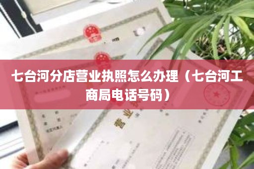 七台河分店营业执照怎么办理（七台河工商局电话号码）