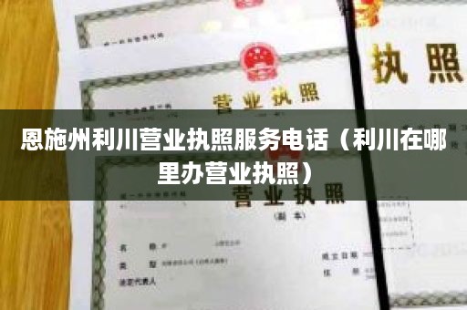 恩施州利川营业执照服务电话（利川在哪里办营业执照）