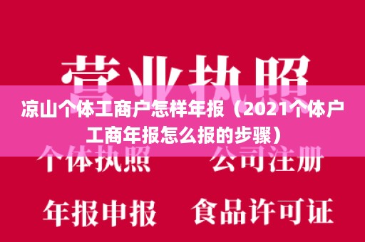 凉山个体工商户怎样年报（2021个体户工商年报怎么报的步骤）