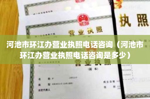 河池市环江办营业执照电话咨询（河池市环江办营业执照电话咨询是多少）