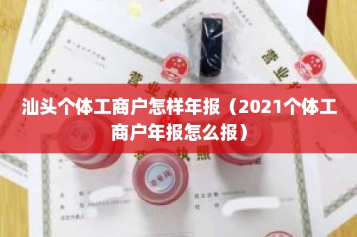 汕头个体工商户怎样年报（2021个体工商户年报怎么报）