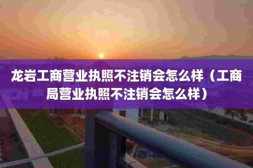 龙岩工商营业执照不注销会怎么样（工商局营业执照不注销会怎么样）