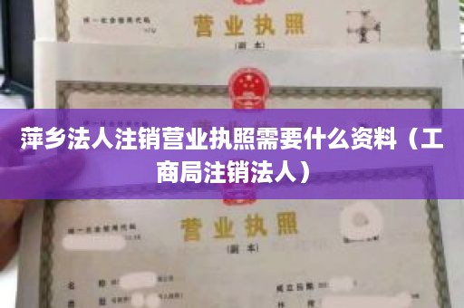 萍乡法人注销营业执照需要什么资料（工商局注销法人）