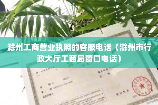 滁州工商营业执照的客服电话（滁州市行政大厅工商局窗口电话）