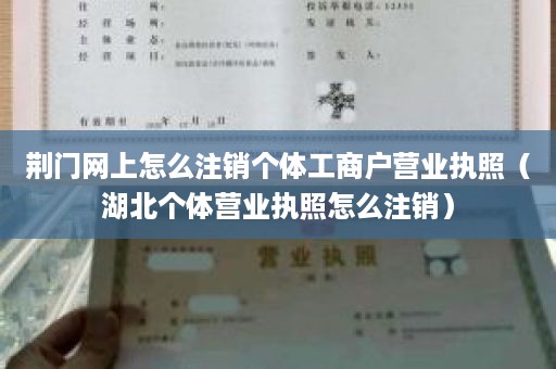 荆门网上怎么注销个体工商户营业执照（湖北个体营业执照怎么注销）