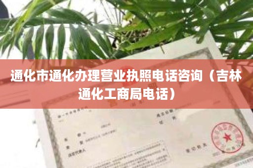 通化市通化办理营业执照电话咨询（吉林通化工商局电话）