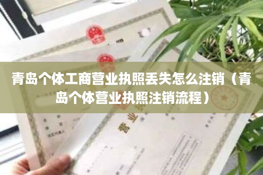 青岛个体工商营业执照丢失怎么注销（青岛个体营业执照注销流程）