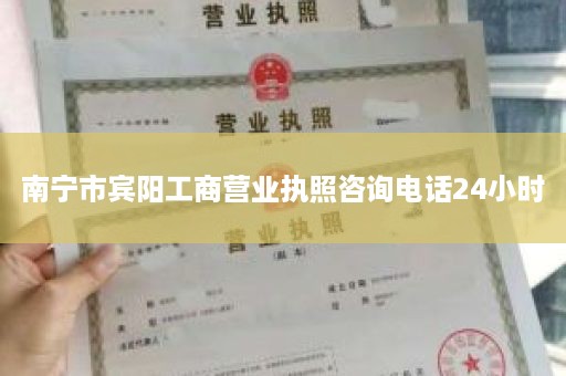 南宁市宾阳工商营业执照咨询电话24小时