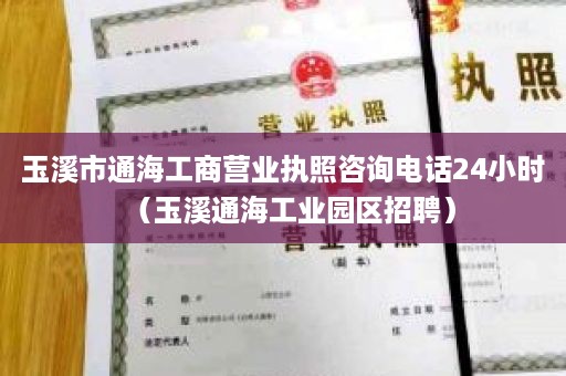 玉溪市通海工商营业执照咨询电话24小时（玉溪通海工业园区招聘）