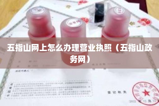 五指山网上怎么办理营业执照（五指山政务网）