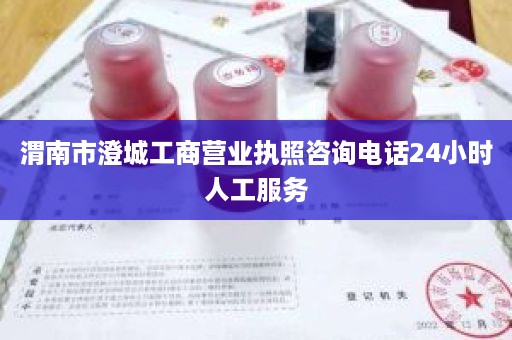 渭南市澄城工商营业执照咨询电话24小时人工服务