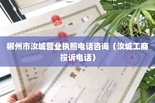 郴州市汝城营业执照电话咨询（汝城工商投诉电话）