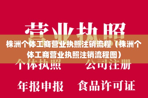 株洲个体工商营业执照注销流程（株洲个体工商营业执照注销流程图）