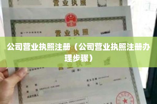 公司营业执照注册（公司营业执照注册办理步骤）