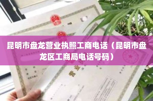 昆明市盘龙营业执照工商电话（昆明市盘龙区工商局电话号码）