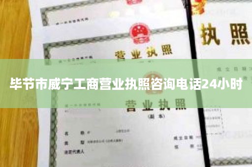 毕节市威宁工商营业执照咨询电话24小时