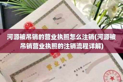 河源被吊销的营业执照怎么注销(河源被吊销营业执照的注销流程详解)