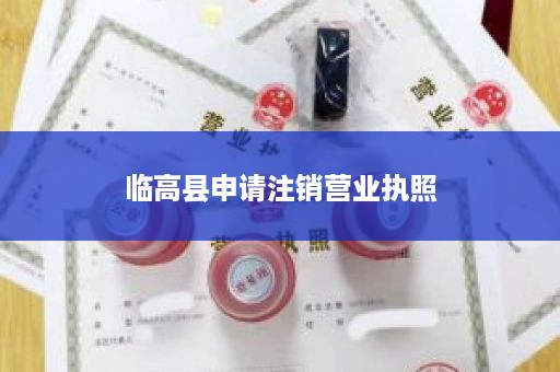 临高县申请注销营业执照