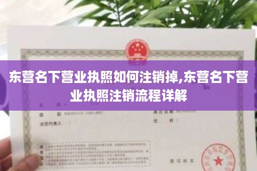 东营名下营业执照如何注销掉,东营名下营业执照注销流程详解