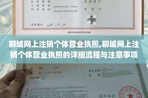 聊城网上注销个体营业执照,聊城网上注销个体营业执照的详细流程与注意事项