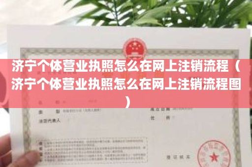 济宁个体营业执照怎么在网上注销流程（济宁个体营业执照怎么在网上注销流程图）