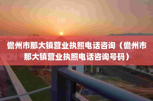 儋州市那大镇营业执照电话咨询（儋州市那大镇营业执照电话咨询号码）