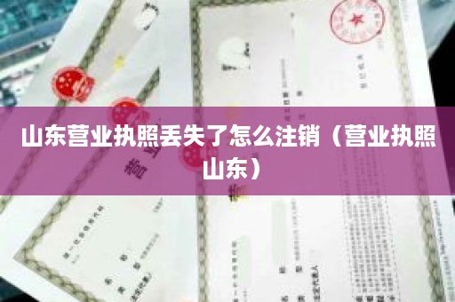 山东营业执照丢失了怎么注销（营业执照 山东）