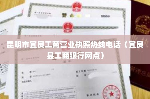 昆明市宜良工商营业执照热线电话（宜良县工商银行网点）