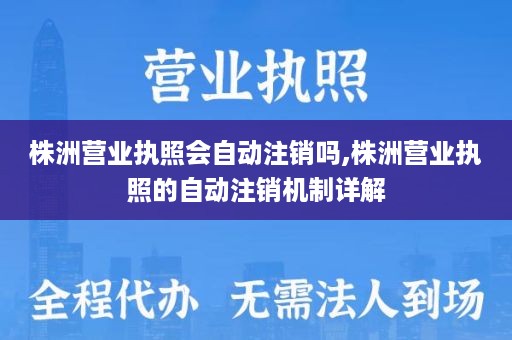 株洲营业执照会自动注销吗,株洲营业执照的自动注销机制详解