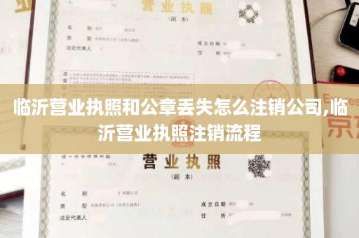 临沂营业执照和公章丢失怎么注销公司,临沂营业执照注销流程