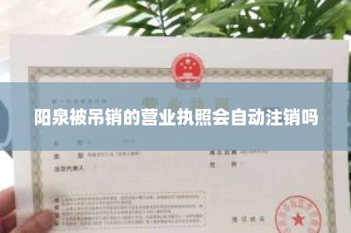 阳泉被吊销的营业执照会自动注销吗