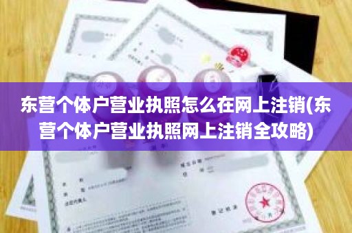 东营个体户营业执照怎么在网上注销(东营个体户营业执照网上注销全攻略)