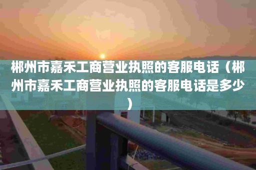 郴州市嘉禾工商营业执照的客服电话（郴州市嘉禾工商营业执照的客服电话是多少）