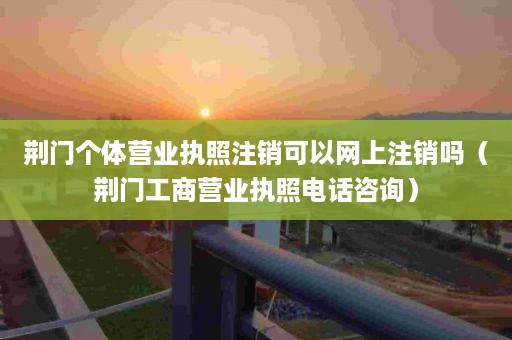 荆门个体营业执照注销可以网上注销吗（荆门工商营业执照电话咨询）