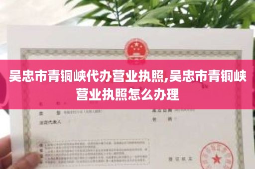 吴忠市青铜峡代办营业执照,吴忠市青铜峡营业执照怎么办理