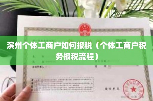 滨州个体工商户如何报税（个体工商户税务报税流程）