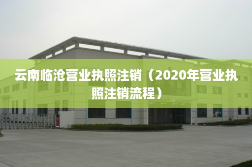 云南临沧营业执照注销（2020年营业执照注销流程）