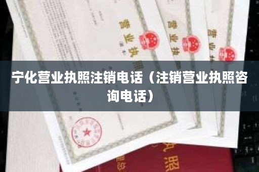 宁化营业执照注销电话（注销营业执照咨询电话）