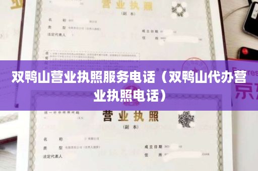 双鸭山营业执照服务电话（双鸭山代办营业执照电话）