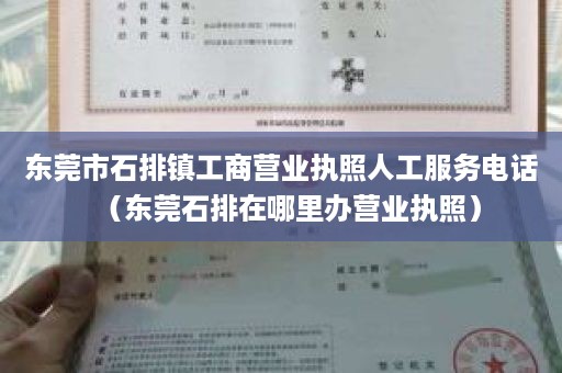 东莞市石排镇工商营业执照人工服务电话（东莞石排在哪里办营业执照）