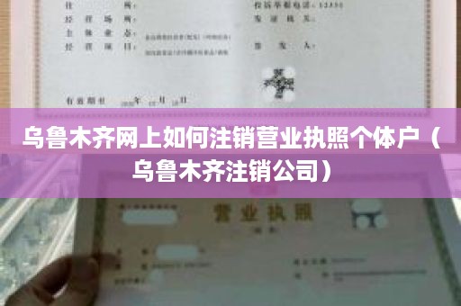 乌鲁木齐网上如何注销营业执照个体户（乌鲁木齐注销公司）